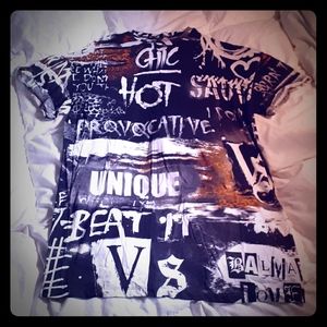 Victoria's Secret Balmain Collection Long T-shirt